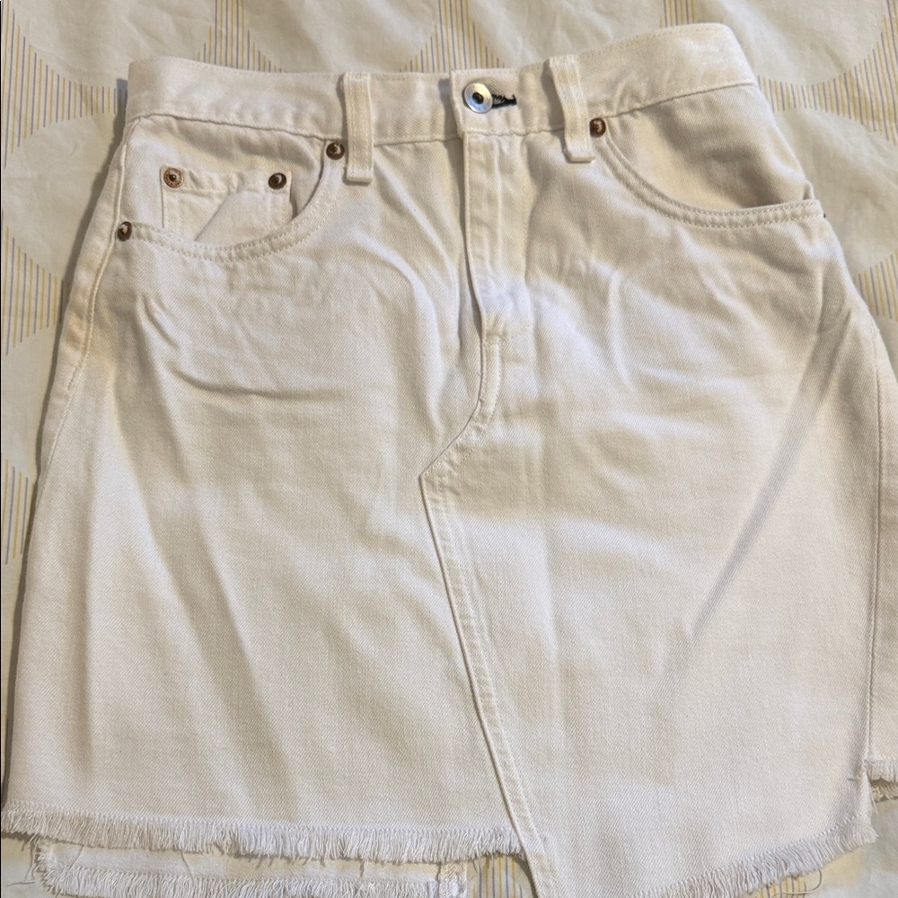 Rag & Bone White Denim Jeans